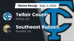 Recap: Telfair County  vs. Southeast Bulloch  2020
