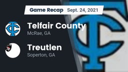 Recap: Telfair County  vs. Treutlen  2021
