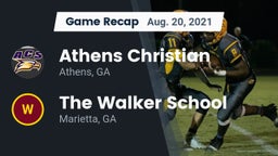 Recap: Athens Christian  vs. The Walker School 2021