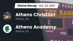 Recap: Athens Christian  vs. Athens Academy 2021