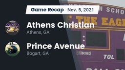 Recap: Athens Christian  vs. Prince Avenue  2021