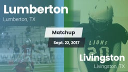 Matchup: Lumberton High vs. Livingston  2017