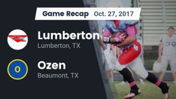 Recap: Lumberton  vs. Ozen  2017