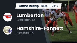 Recap: Lumberton  vs. Hamshire-Fannett  2017