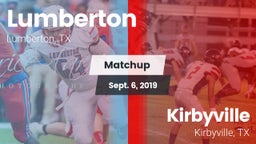 Matchup: Lumberton High vs. Kirbyville  2019