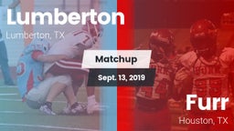 Matchup: Lumberton High vs. Furr  2019