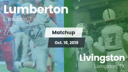 Matchup: Lumberton High vs. Livingston  2019