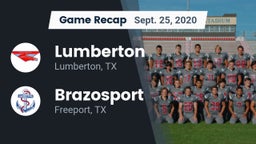 Recap: Lumberton  vs. Brazosport  2020
