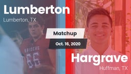 Matchup: Lumberton High vs. Hargrave  2020