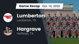 Recap: Lumberton  vs. Hargrave  2020