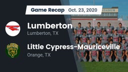 Recap: Lumberton  vs. Little Cypress-Mauriceville  2020