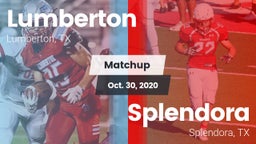 Matchup: Lumberton High vs. Splendora  2020