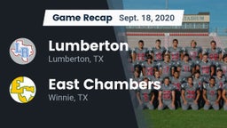 Recap: Lumberton  vs. East Chambers  2020