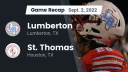Recap: Lumberton  vs. St. Thomas  2022