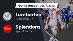 Recap: Lumberton  vs. Splendora  2022