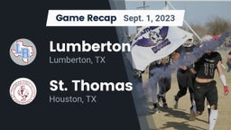 Recap: Lumberton  vs. St. Thomas  2023