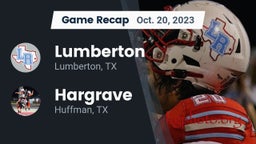 Recap: Lumberton  vs. Hargrave  2023
