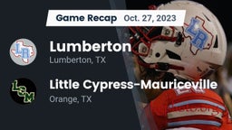 Recap: Lumberton  vs. Little Cypress-Mauriceville  2023