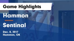 Hammon  vs Sentinal Game Highlights - Dec. 8, 2017