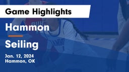 Hammon  vs Seiling  Game Highlights - Jan. 12, 2024