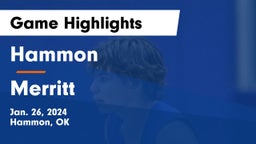 Hammon  vs Merritt  Game Highlights - Jan. 26, 2024