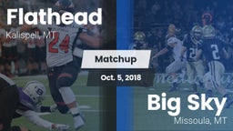 Matchup: Flathead  vs. Big Sky  2018