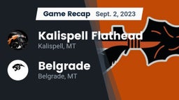 Recap: Kalispell Flathead  vs. Belgrade  2023
