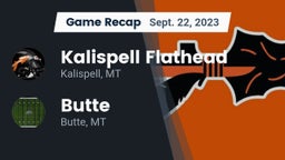 Recap: Kalispell Flathead  vs. Butte  2023