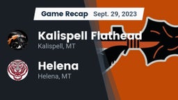 Recap: Kalispell Flathead  vs. Helena  2023