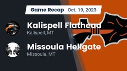 Recap: Kalispell Flathead  vs. Missoula Hellgate  2023