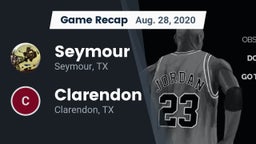 Recap: Seymour  vs. Clarendon  2020