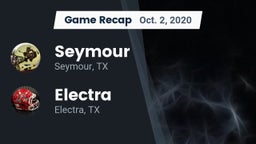 Recap: Seymour  vs. Electra  2020