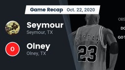 Recap: Seymour  vs. Olney  2020