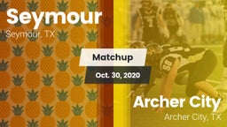 Matchup: Seymour  vs. Archer City  2020