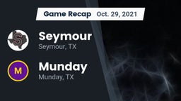 Recap: Seymour  vs. Munday  2021