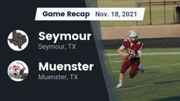 Recap: Seymour  vs. Muenster  2021