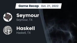 Recap: Seymour  vs. Haskell  2022