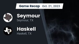 Recap: Seymour  vs. Haskell  2023