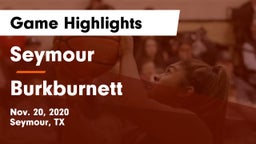 Seymour  vs Burkburnett  Game Highlights - Nov. 20, 2020