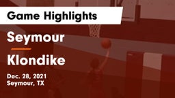 Seymour  vs Klondike  Game Highlights - Dec. 28, 2021