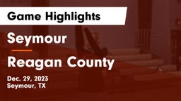 Seymour  vs Reagan County Game Highlights - Dec. 29, 2023
