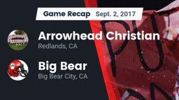Recap: Arrowhead Christian  vs. Big Bear  2017