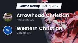 Recap: Arrowhead Christian  vs. Western Christian  2017