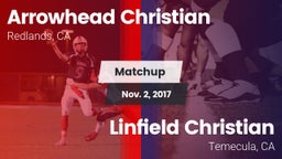 Matchup: Arrowhead Christian vs. Linfield Christian  2017