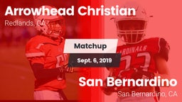 Matchup: Arrowhead Christian vs. San Bernardino  2019