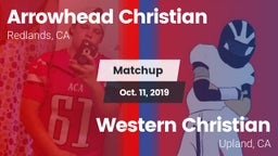 Matchup: Arrowhead Christian vs. Western Christian  2019