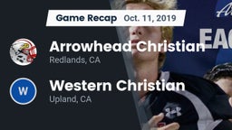 Recap: Arrowhead Christian  vs. Western Christian  2019