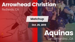 Matchup: Arrowhead Christian vs. Aquinas   2019