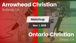 Matchup: Arrowhead Christian vs. Ontario Christian  2019