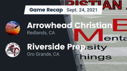 Recap: Arrowhead Christian  vs. Riverside Prep  2021